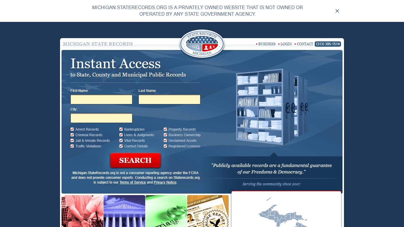 Arenac County Arrest, Court, and Public Records